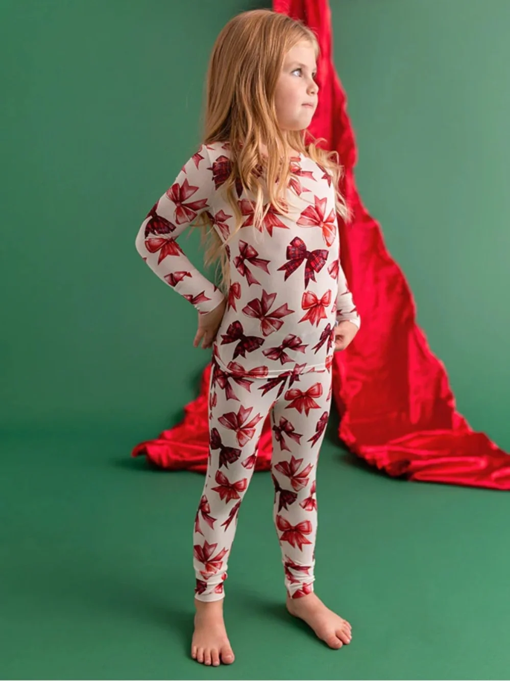 Posh Peanut Avia Classic Pajama Set
